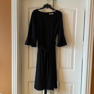 Woman’s Black Dress